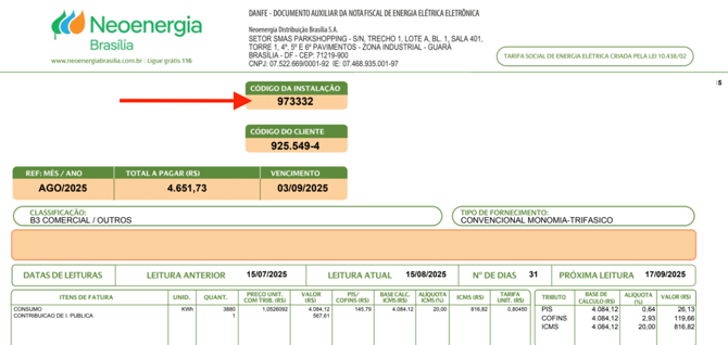 Neoenergia Brasília